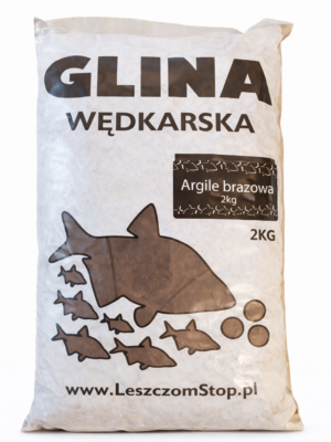 Glina Argile Brązowa LeszczomStop 2kg