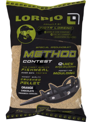 Zanęta Lorpio METHOD CONTEST Orange & Chocolate 2000g