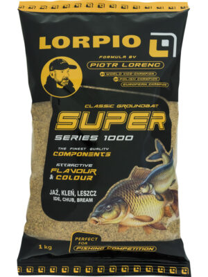 Zanęta Lorpio SUPER Jaź, Kleń, Leszcz 1000g