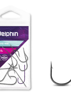 Haczyki do cheburashki Delphin X-Barb Mini (8szt.)