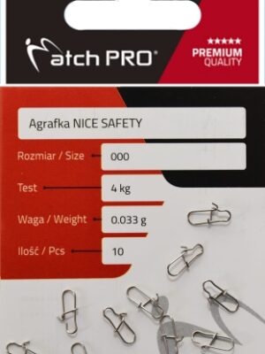 Agrafka Nice Safety MatchPro (10szt.)