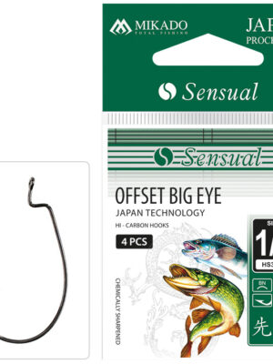 Haki Offset Big Eye Sensual Mikado (4-5szt.)