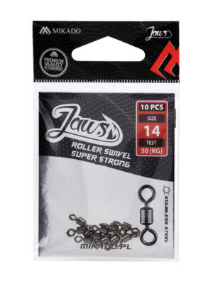 Krętlik rolkowy Super Strong Jaws Mikado (10szt.)