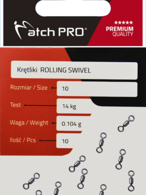 Krętlik Rolling Swivel Matchpro (10szt.)