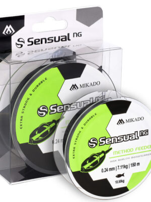 Żyłka Mikado Sensual NG Method Feeder 150m (czarny)