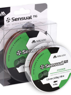 Żyłka Mikado Sensual NG Feeder 150m (brązowy)