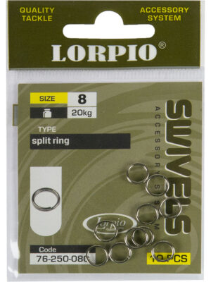 Kółko łącznikowe Split Ring Lorpio (20szt)