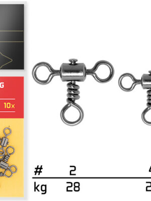 Krętlik krzyżowy T Delphin (10szt.)