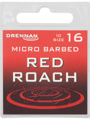 Haczyki Drennan Red Roach (z zadziorem)