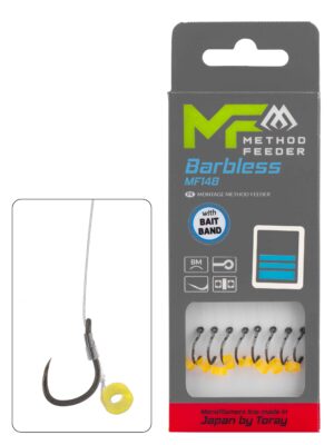 Przypony Method Feeder Mikado MF14B / żyłka / gumka (bez zadziora)