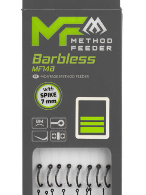 Przypony Method Feeder Mikado MF14B / żyłka / igła (bez zadziora)