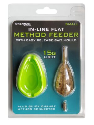 Zestaw Method Feeder In-Line Flat Small Drennan 15g
