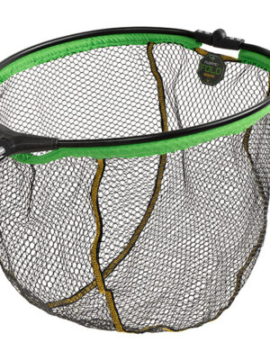 Kosz do podbieraka Delphin Reaxe Floater Fold Round - składany, gumowana siatka (50x40cm)