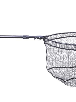 Podbierak spinningowy składany Mikado gumowana siatka 170cm 60x50cm