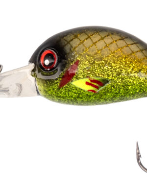 Wobler Mikado Shimmy DR- 30mm/3.3g/GREEN OLIVE FLASH - pływający